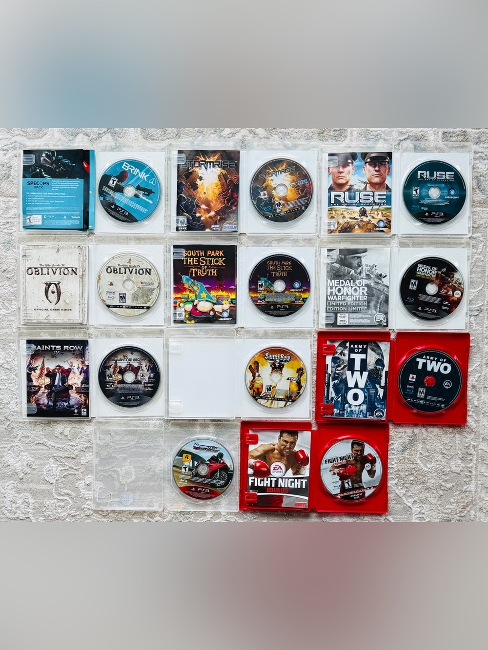 PS3 11 Games Lot: Saints Row - Midnight Club: LA - Oblivion - Picture 3 of 3